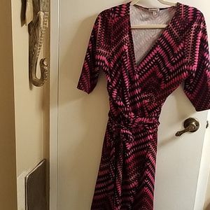 Kiyonna Wrap Dress Size 1